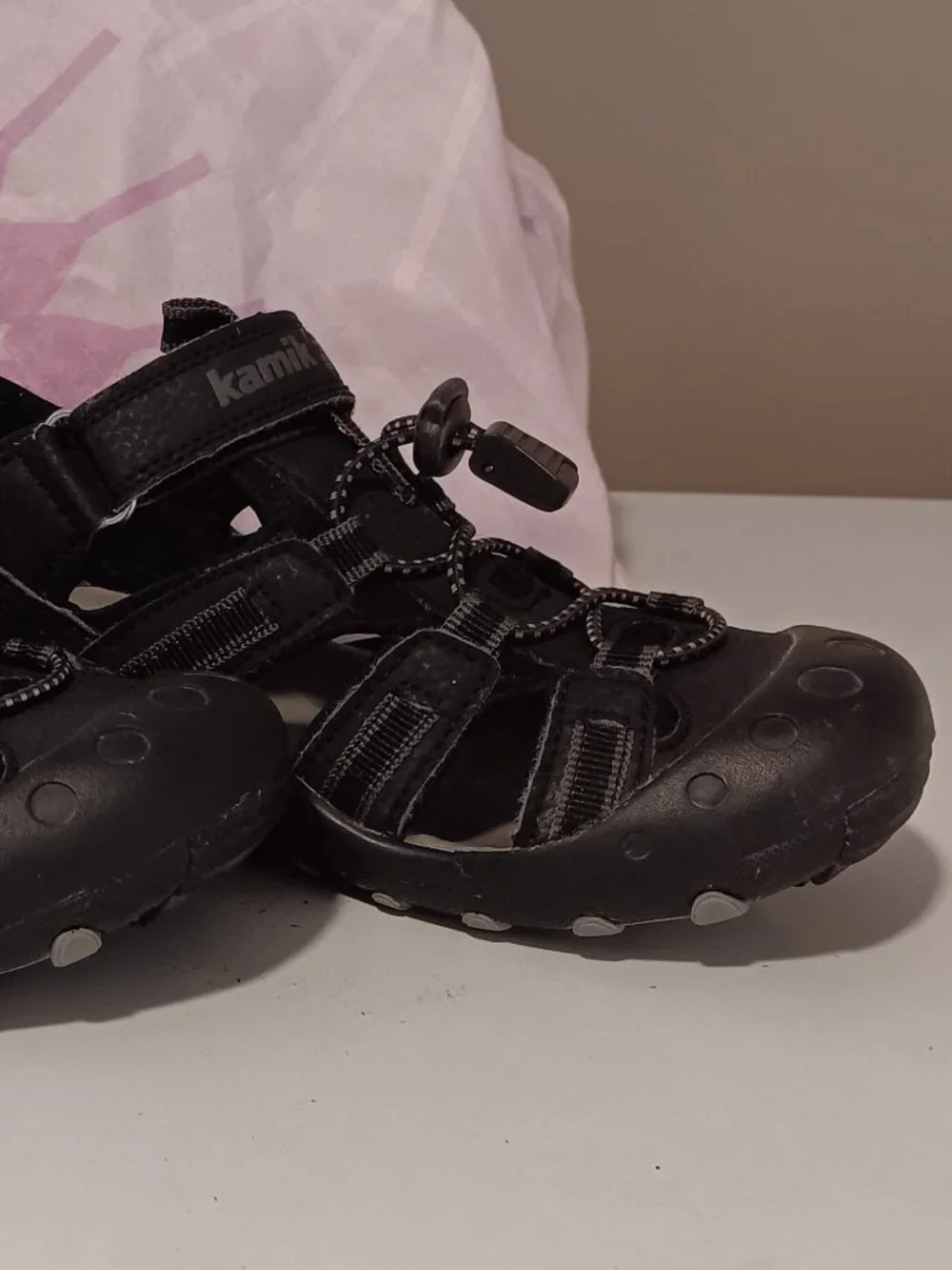Kids Kamik velcro sandals